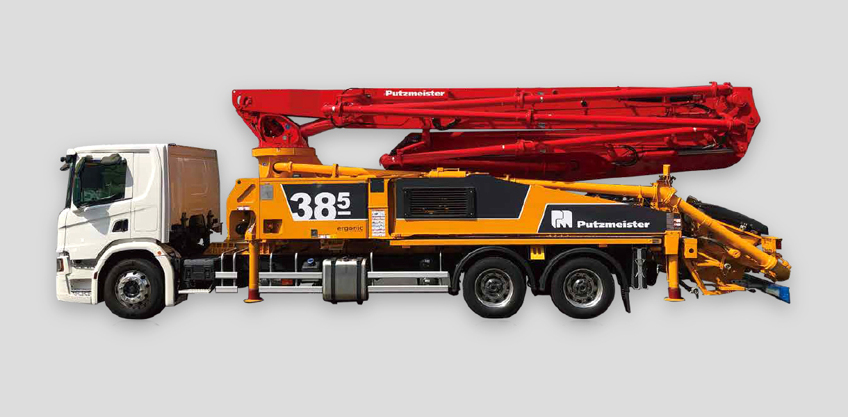 ウルトラロングブームコンクリートポンプ車【BSF38-5.16H】